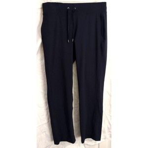 Velocity Women's Travel Pant Leggings Navy Blue Size Small Lightweight Pockets